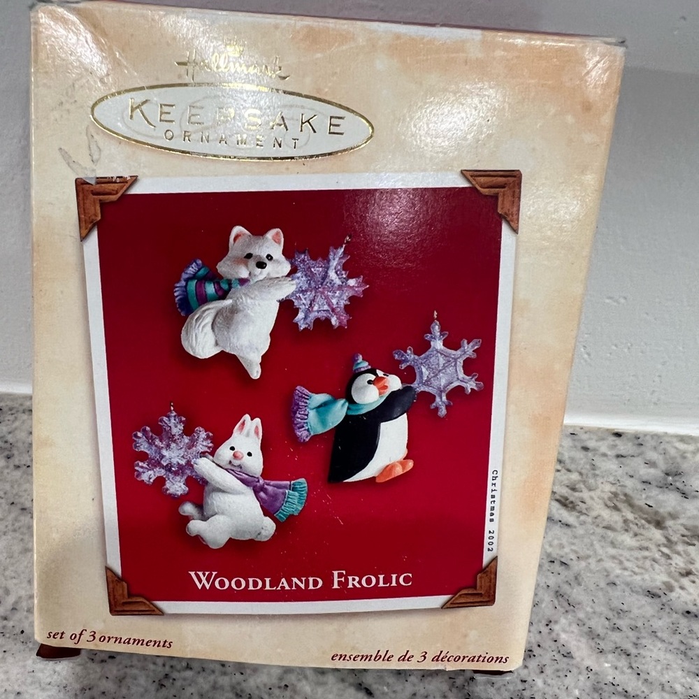 Hallmark ornament woodland frolic